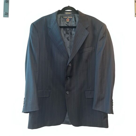Vintage Tommy Hilfiger Men’s Sport Coat/Suit Jacket - Size 43R - Picture 1 of 12